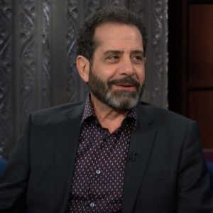 Tony Shalhoub on the Stephen Colbert Show