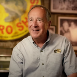 Johnny Morris at the Bass Pro Shops headquarters